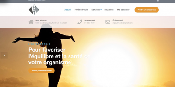 Voici mon nouveau site web!